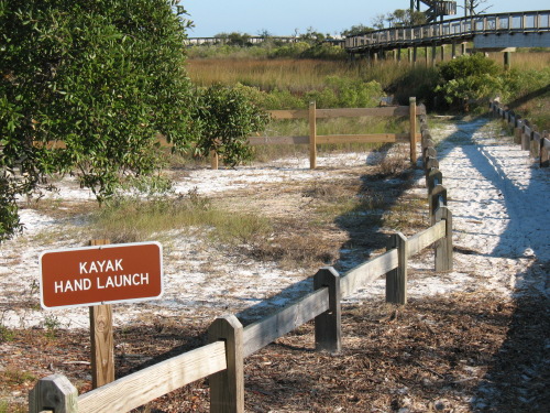 kayak launch