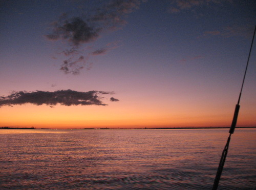 Sunset on the bay