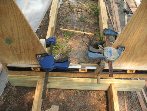 female mold leveled